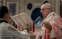 Giubileo della Misericordia - S. Giovanni, Messa per l'apertura della Porta Santa