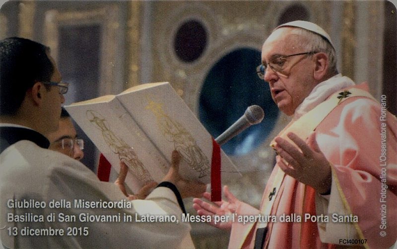 Giubileo della Misericordia - S. Giovanni, Messa per l'apertura della Porta Santa