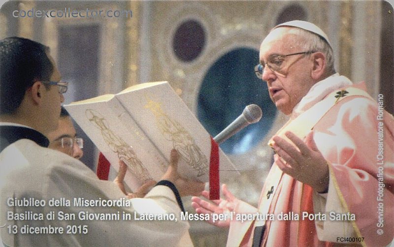 Giubileo della Misericordia - S. Giovanni, Messa per l'apertura della Porta Santa