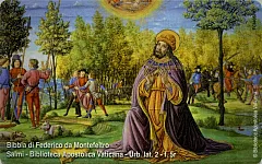 Bibbia di Federico da Montefeltro - Salmi