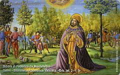 Bibbia di Federico da Montefeltro - Salmi