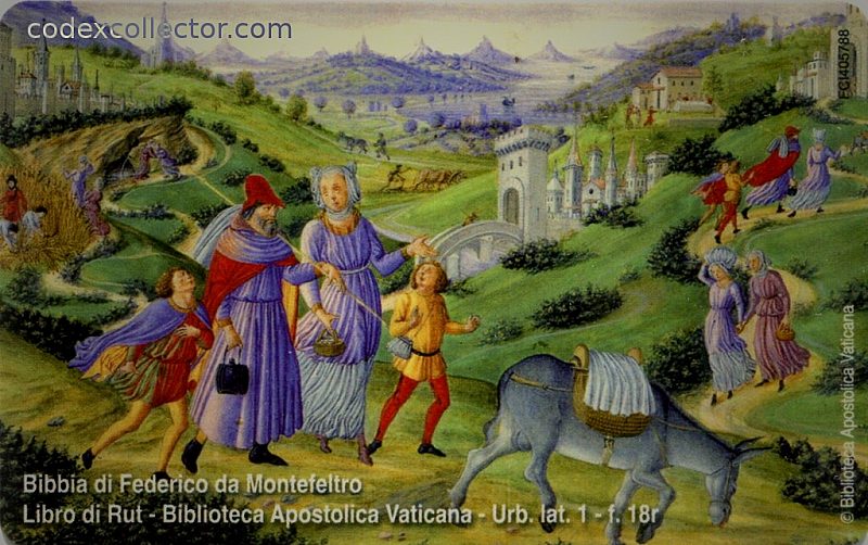 Bibbia di Federico da Montefeltro - Libro di Rut