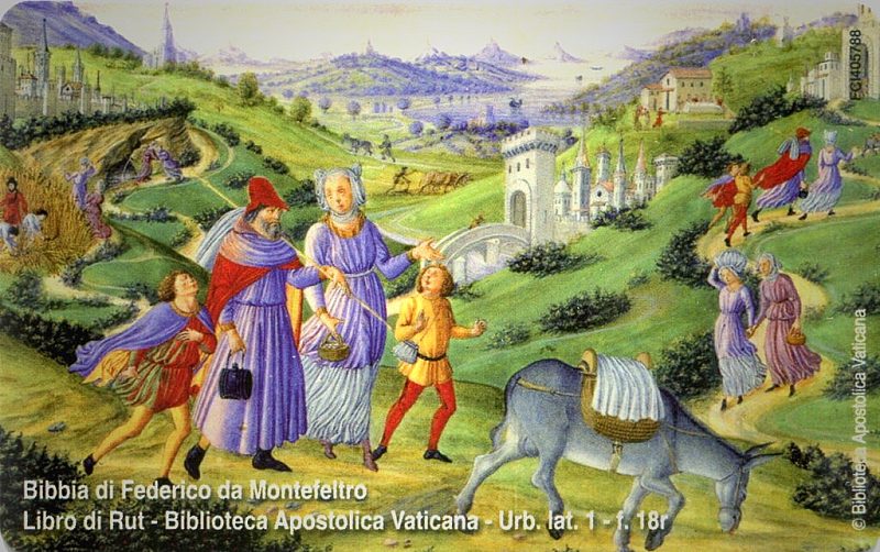 Bibbia di Federico da Montefeltro - Libro di Rut