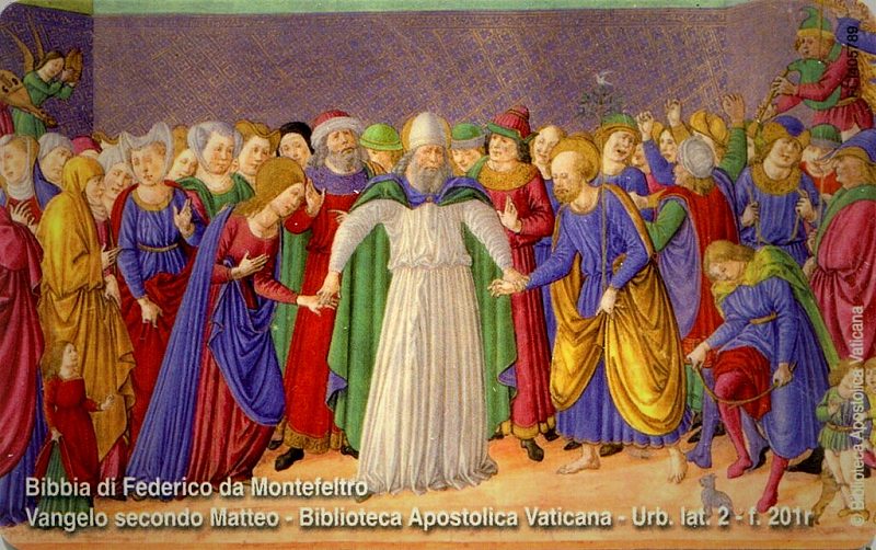 Bibbia di Federico da Montefeltro - Vangelo Matteo