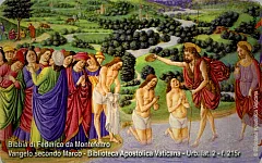 Bibbia di Federico da Montefeltro - Vangelo Marco