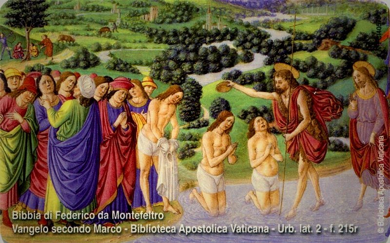 Bibbia di Federico da Montefeltro - Vangelo Marco