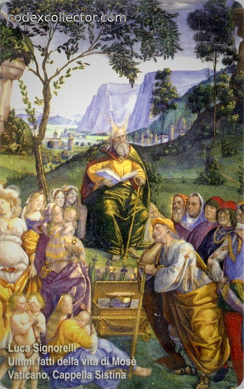 La Cappella Sistina - Luca Signorelli, Ultimi Fatti della Vita di Mosé