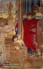 Raffaello, Gli Arazzi - Il Sacrificio di Lystra