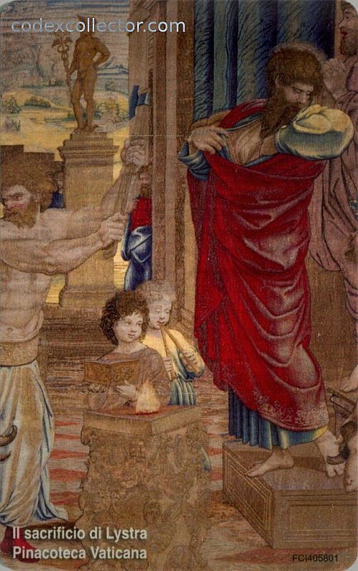 Raffaello, Gli Arazzi - Il Sacrificio di Lystra
