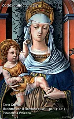 Carlo Crivelli - Madonna con il Bambino e Santi