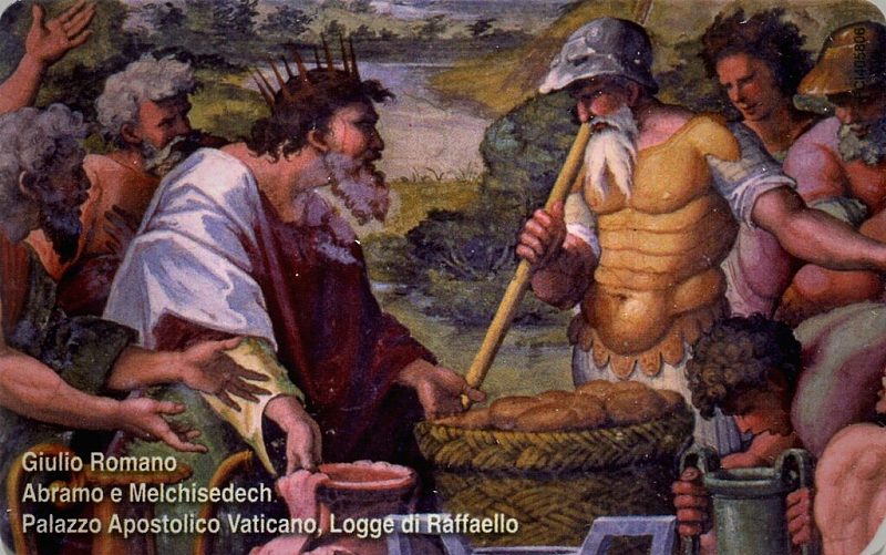 Giulio Romano - Abramo e Melchisedech