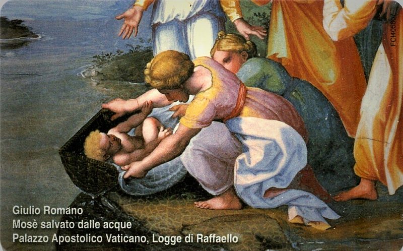 Giulio Romano - Mosè salvato dalle acque