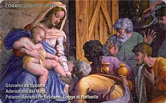 Le Logge di Raffaello - Giovanni da Spoleto, Adorazione dei Magi