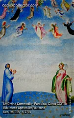 La Divina Commedia - Paradiso, Canto XXVII (€ 5)