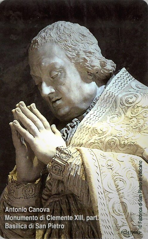 Antonio Canova in Vaticano - Antonio Canova, Monumento di Clemente XIII
