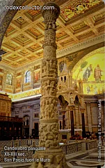 La Basilica di San Paolo Fuori le Mura - Candelabro Pasquale