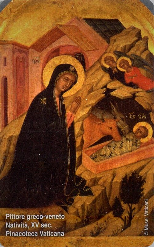 Il Presepe nell'Arte - Pittore Greco-Veneto, Natività