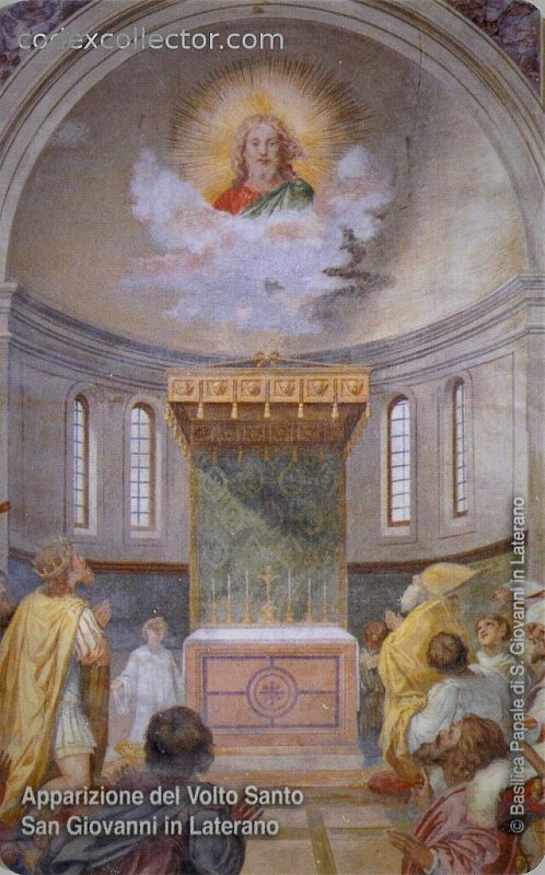 La Basilica di San Giovanni in Laterano - Apparizione del Volto Santo