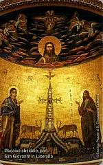 La Basilica di San Giovanni in Laterano - Mosaico Absidale