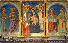 La Basilica di San Giovanni in Laterano - Ciborio, part.