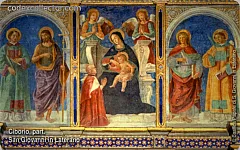 La Basilica di San Giovanni in Laterano - Ciborio, part.