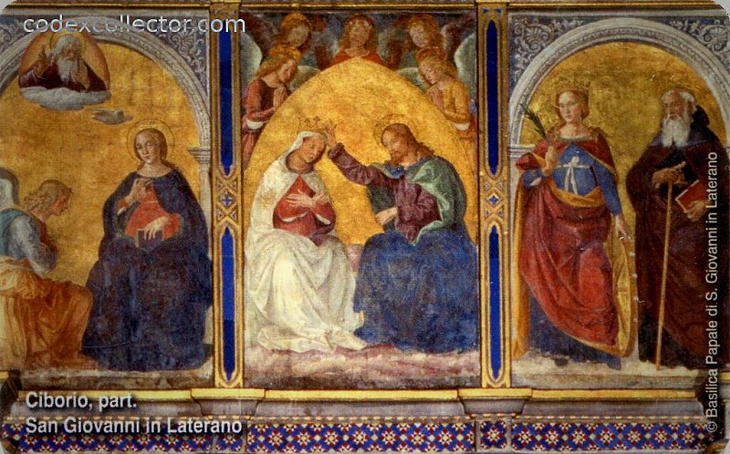 La Basilica di San Giovanni in Laterano - Ciborio, part.