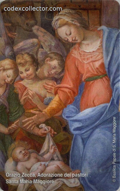La Basilica di Santa Maria Maggiore - Orazio Zecca, Adorazione dei Pastori