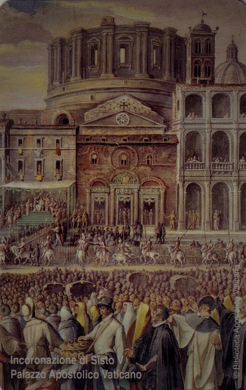 La Basilica di San Pietro - Incoronazione di Sisto
