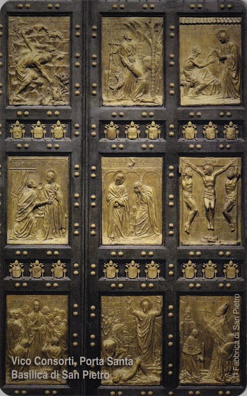 La Basilica di San Pietro - Vico Consorti, Porta Santa