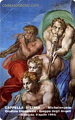 Michelangelo - Cappella Sistina (L. 2.000 dimostrativa)