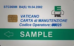 SAMPLE - STC069M B4 Carta di Manutenzione