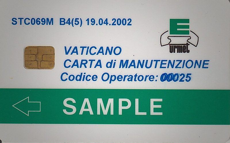 SAMPLE - STC069M B4 Carta di Manutenzione