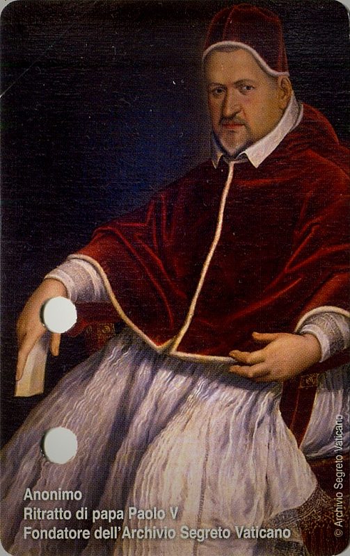 Anonimo - Ritratto di papa Paolo V